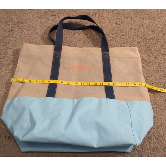 Hudson Sutler Wheels Up Top Zip Tote Bag - Picture 9 of 11